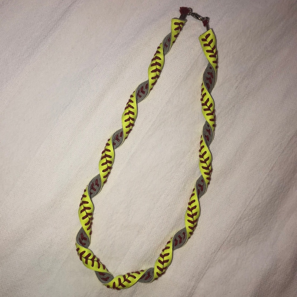 Authentic softball necklace 🥎